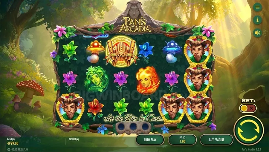 Hands holding a smartphone with balanced gaming interface